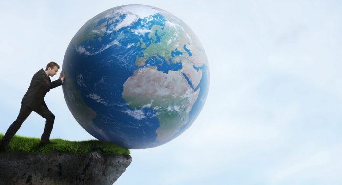 man-globe-world