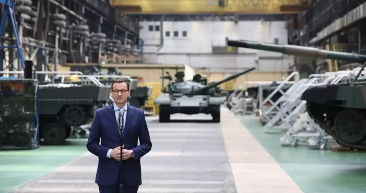 poliaci tanky