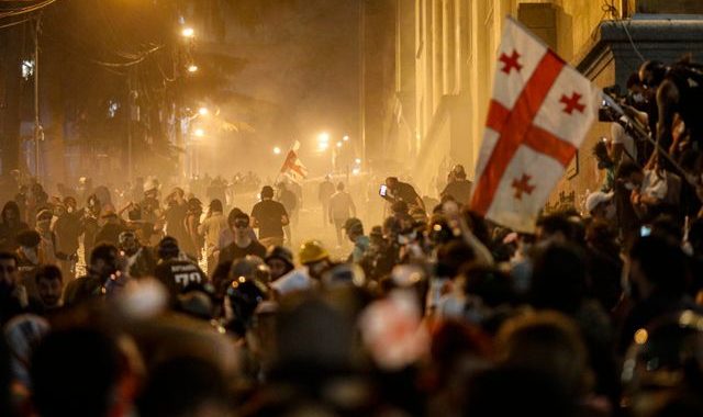 gruzia protesty