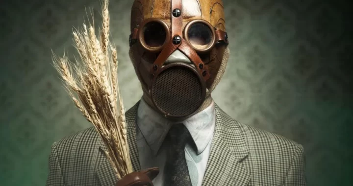 Gmo-Wheat-Gas-Mask-Future